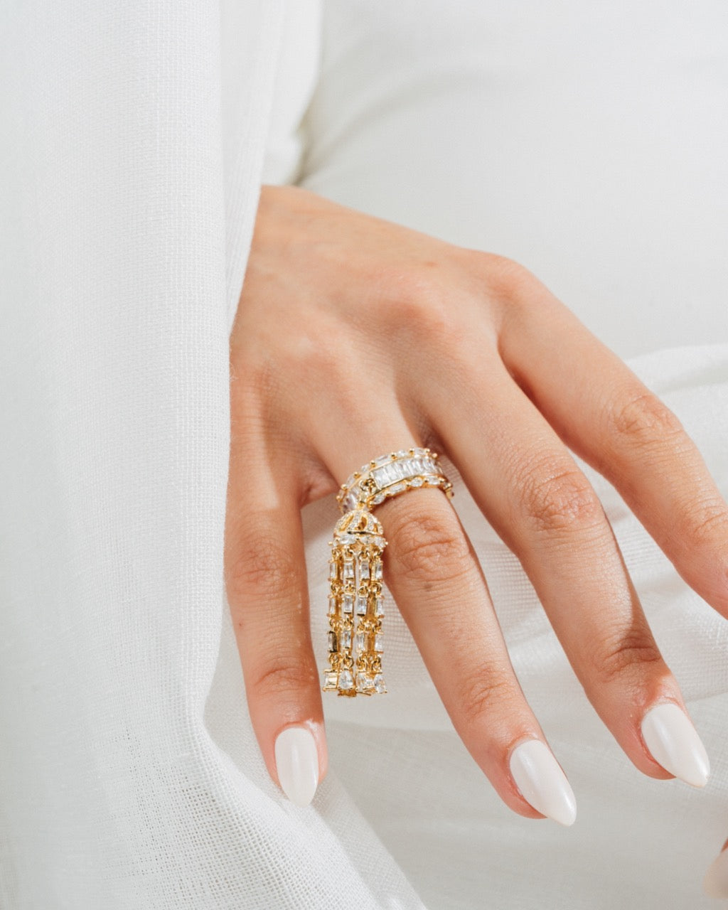 Gold Midnight Stars Ring