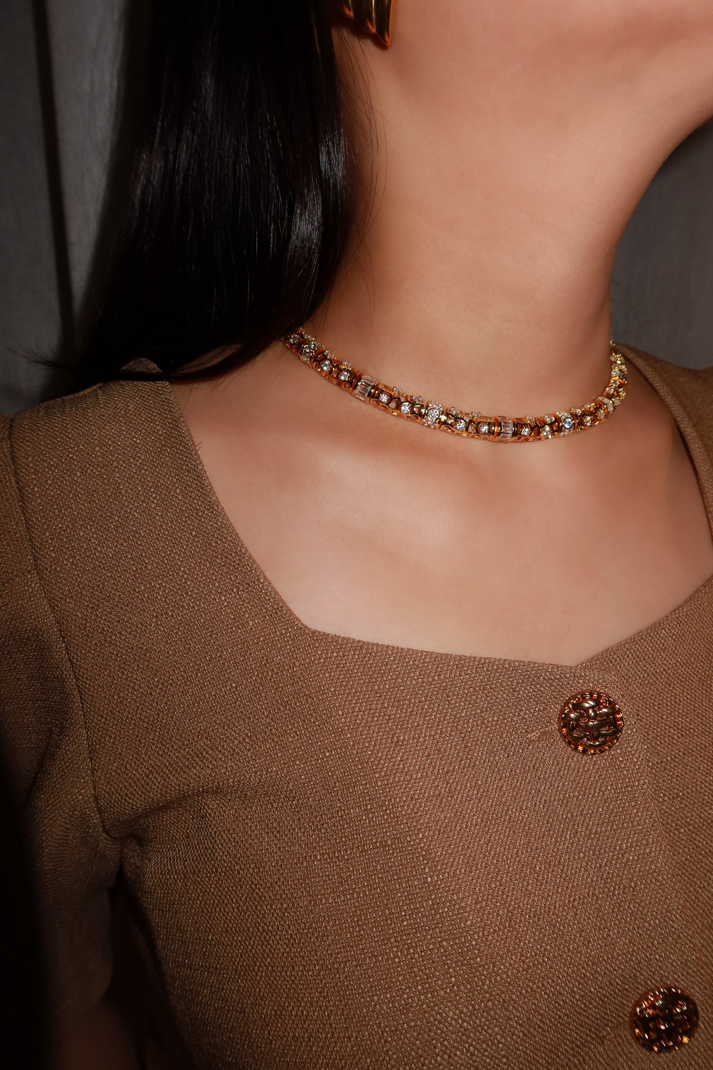 The Golden Love Lock Necklace