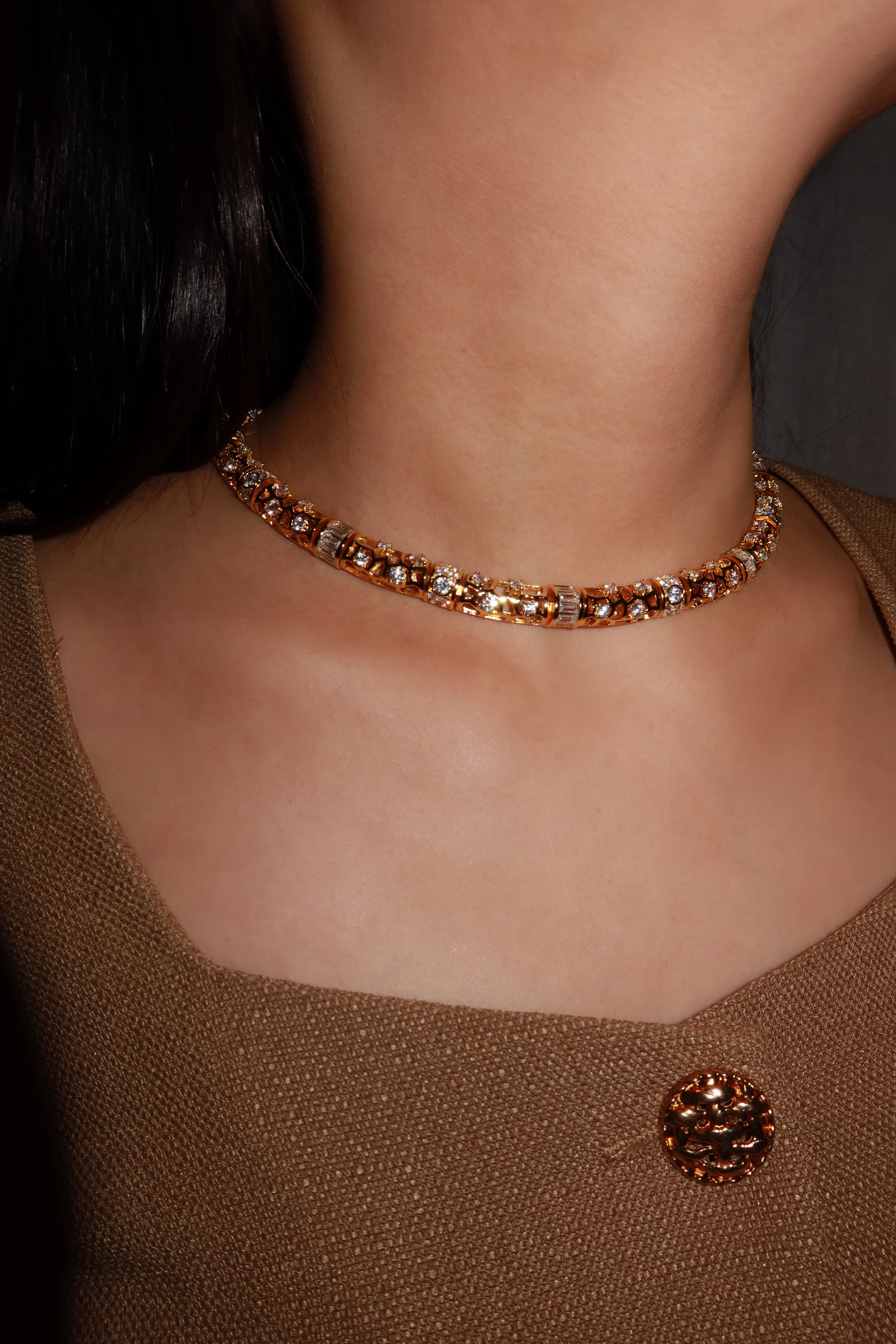 The Golden Love Lock Necklace