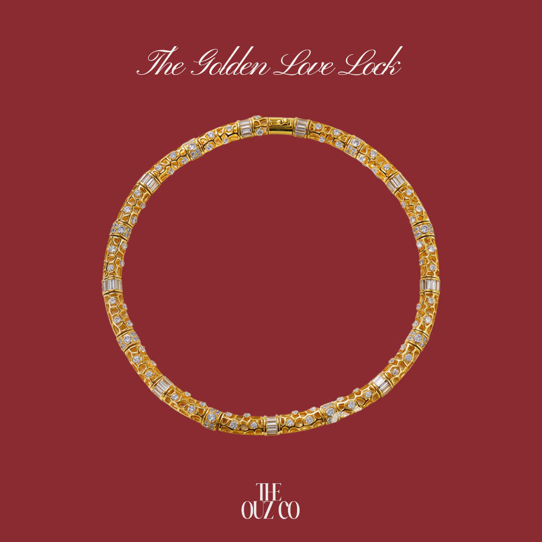 The Golden Love Lock Necklace