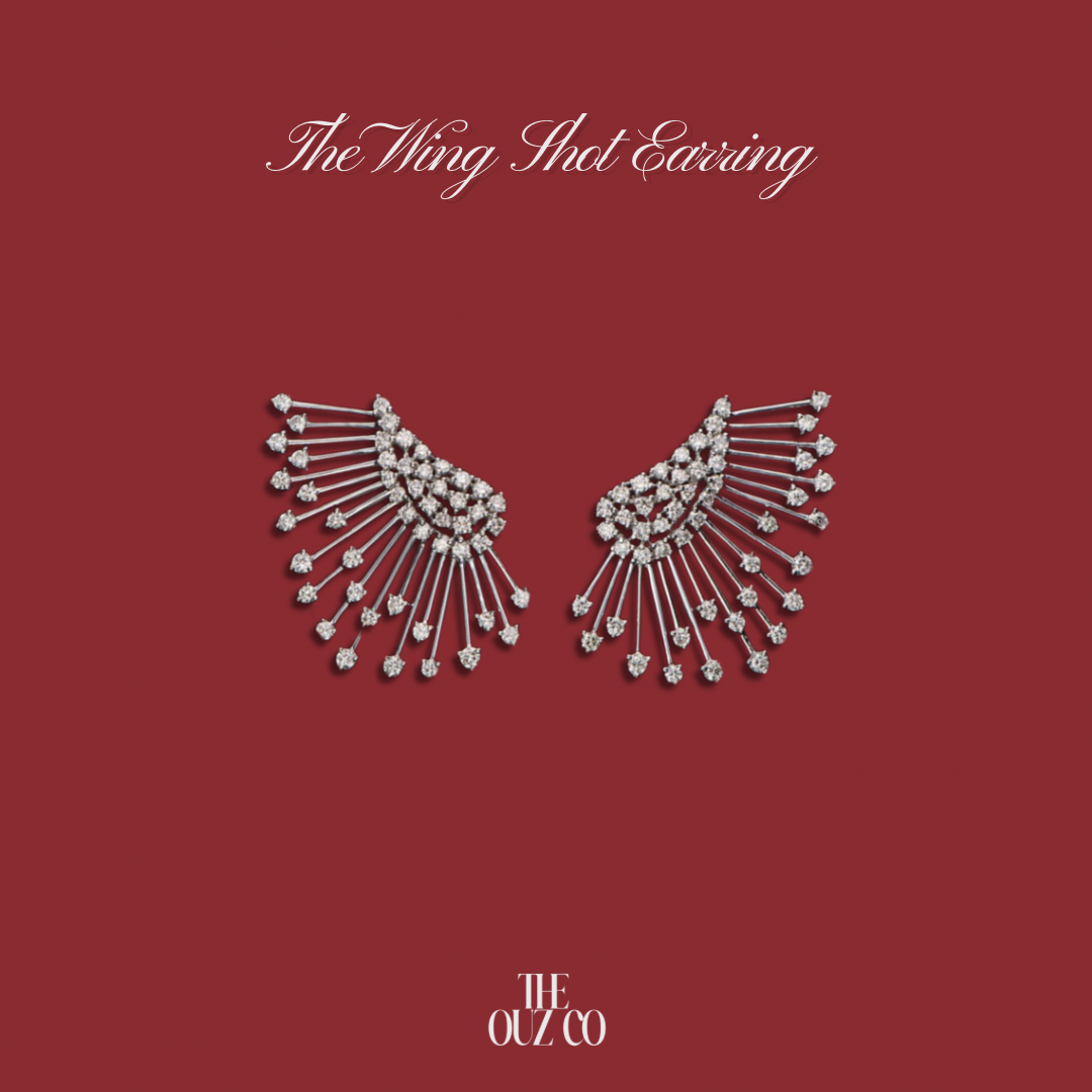 The Wing - Shot Earrings