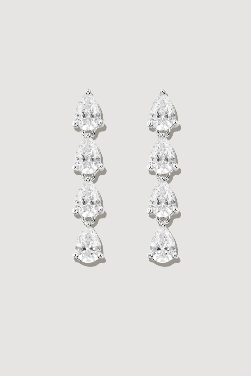 Dropping Pear Earrings