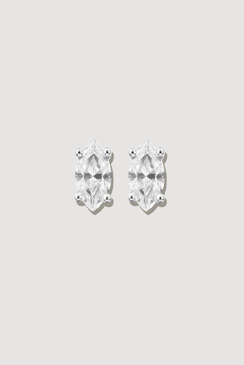 Ouz Marquise Shape Studs