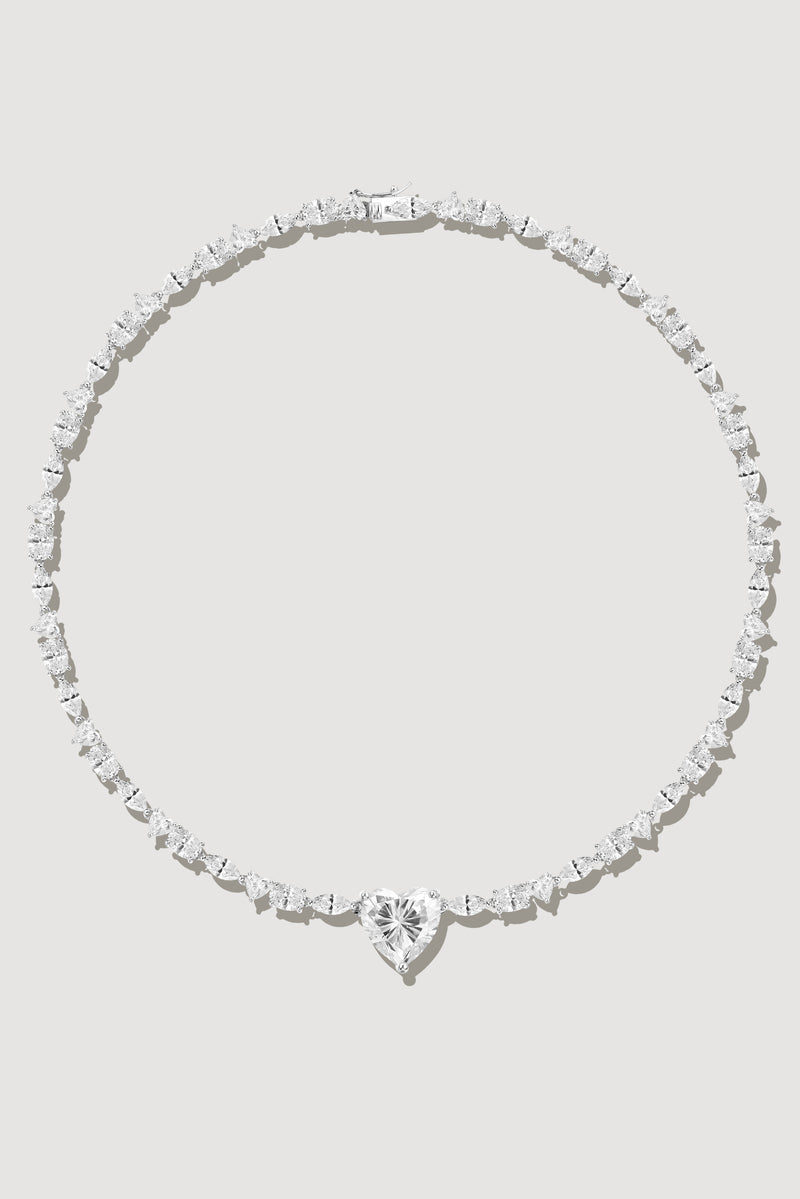 Heart Riviera Necklace