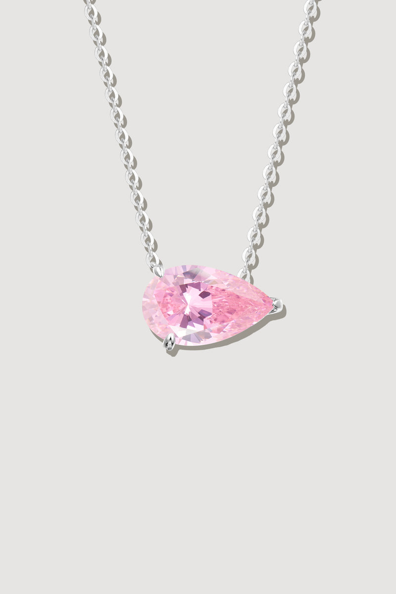 The Classic Side Pear Necklace