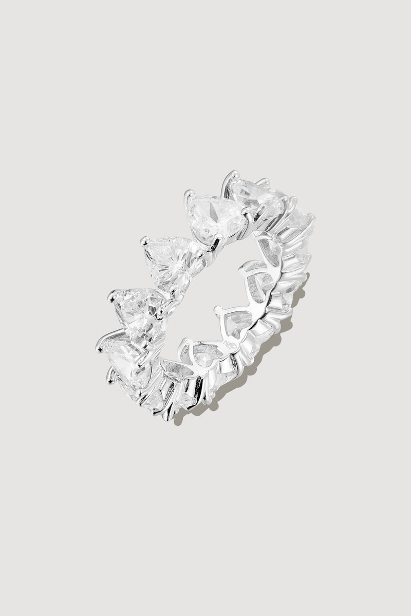 Heart Eternity Ring