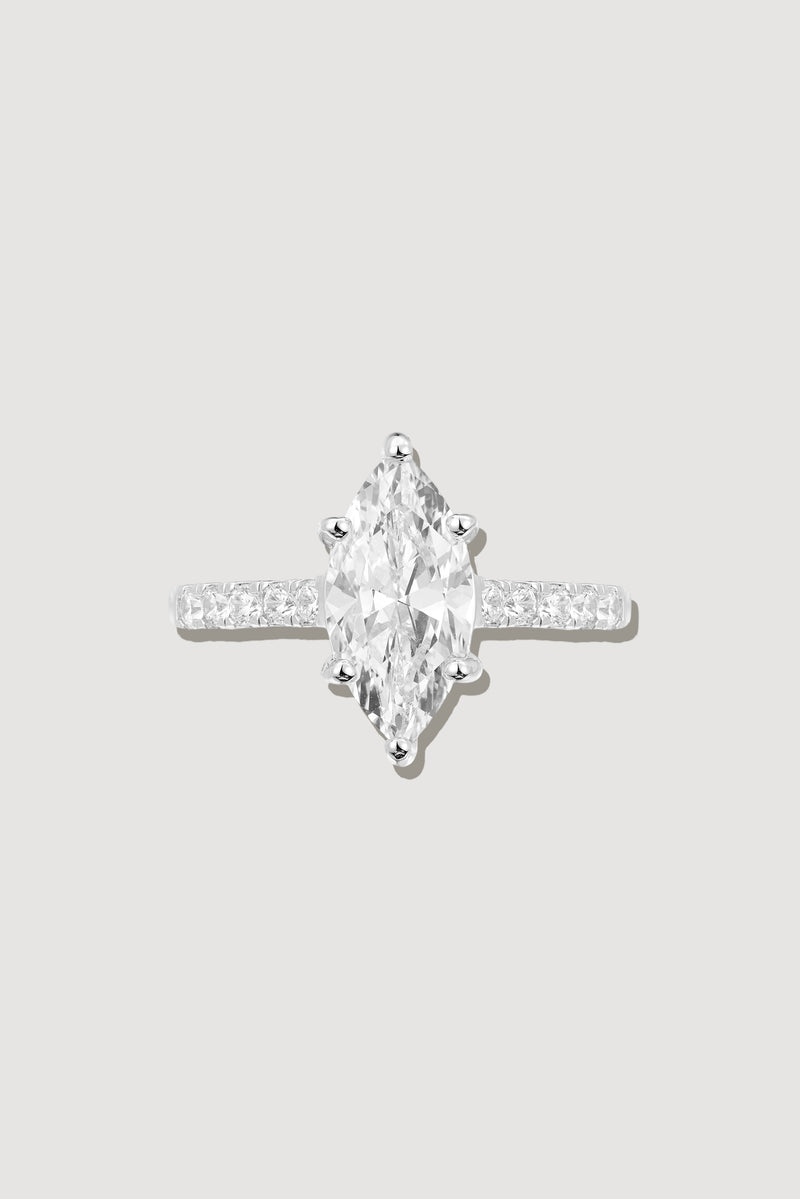 The Marquise Solitaire Ring