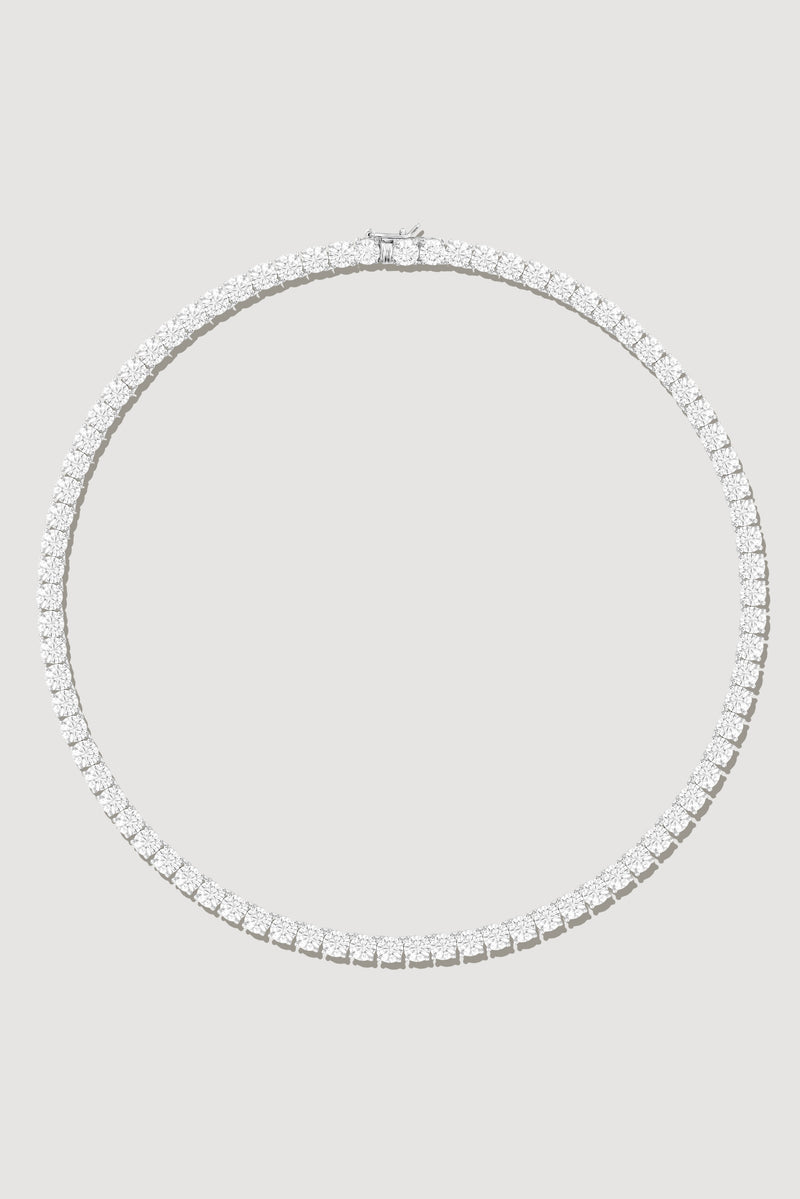 Classic Round Tennis Necklace