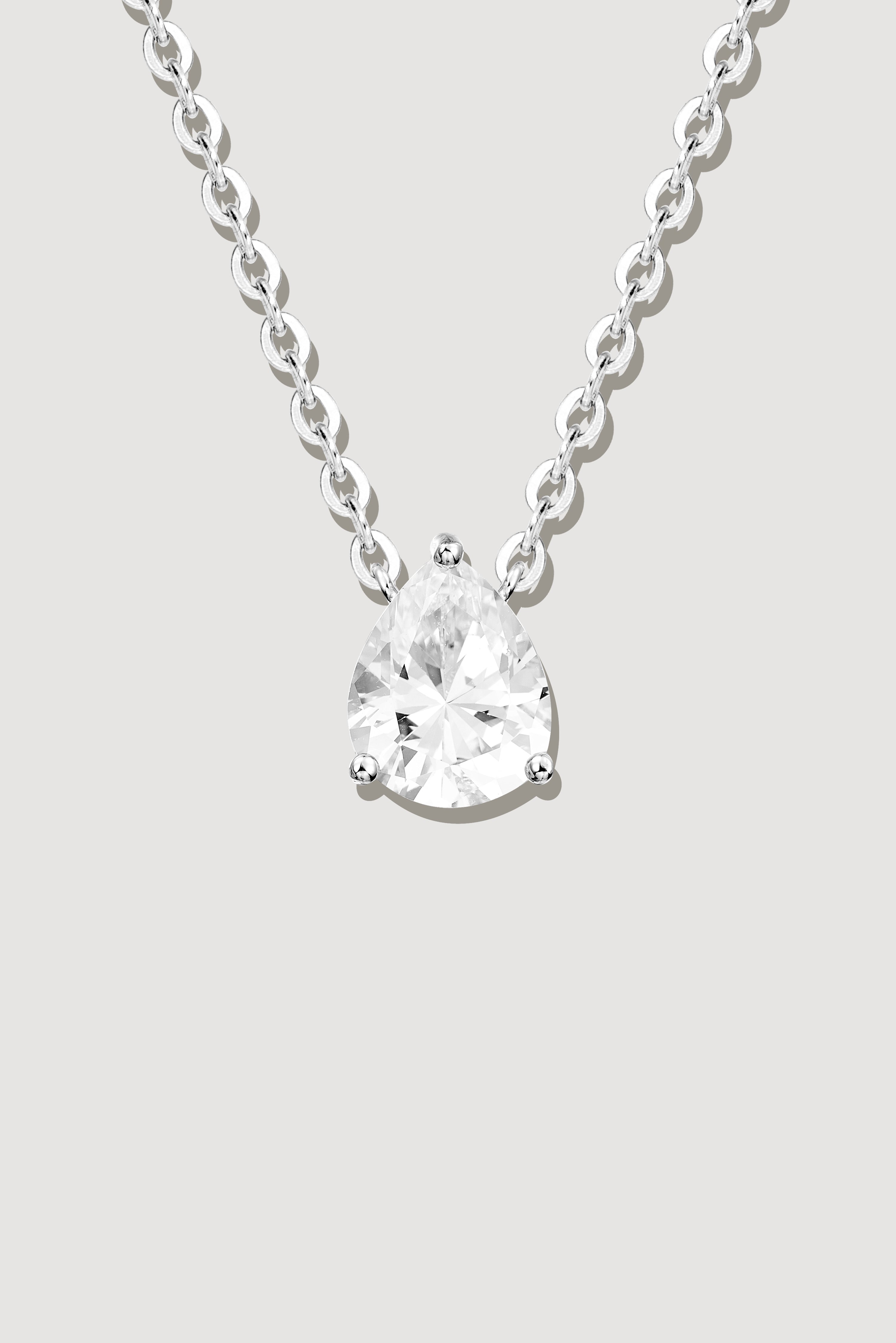 Classic Mini Pear Necklace