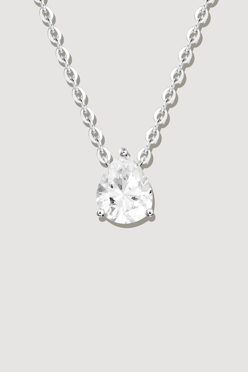 Classic Mini Pear Necklace