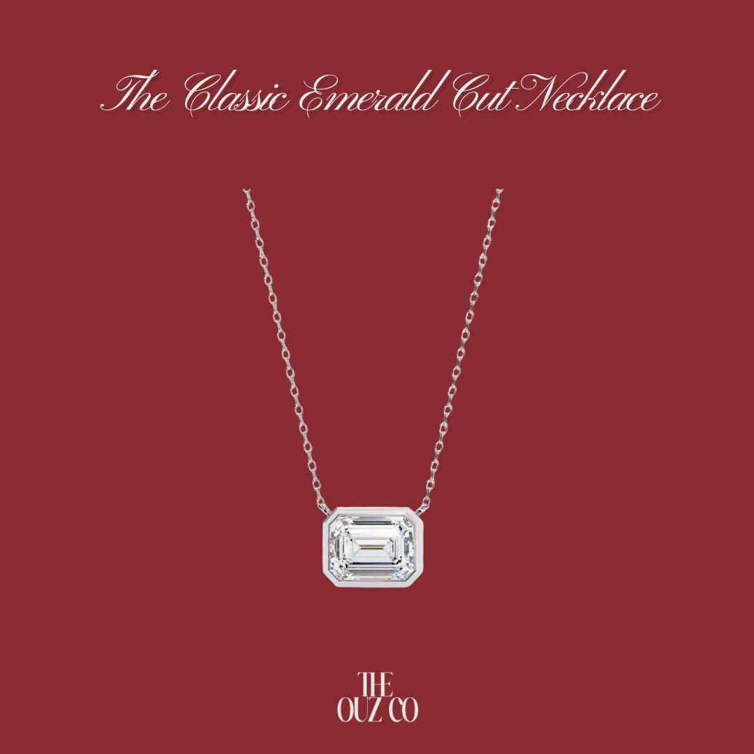The Classic Emerald Cut Necklace