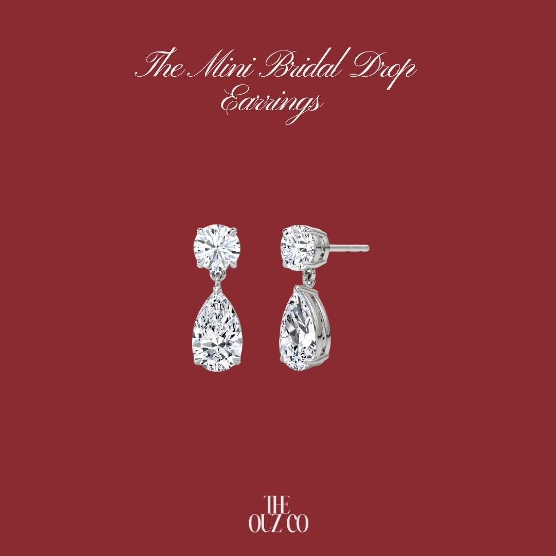 The Mini Bridal Drop Earrings