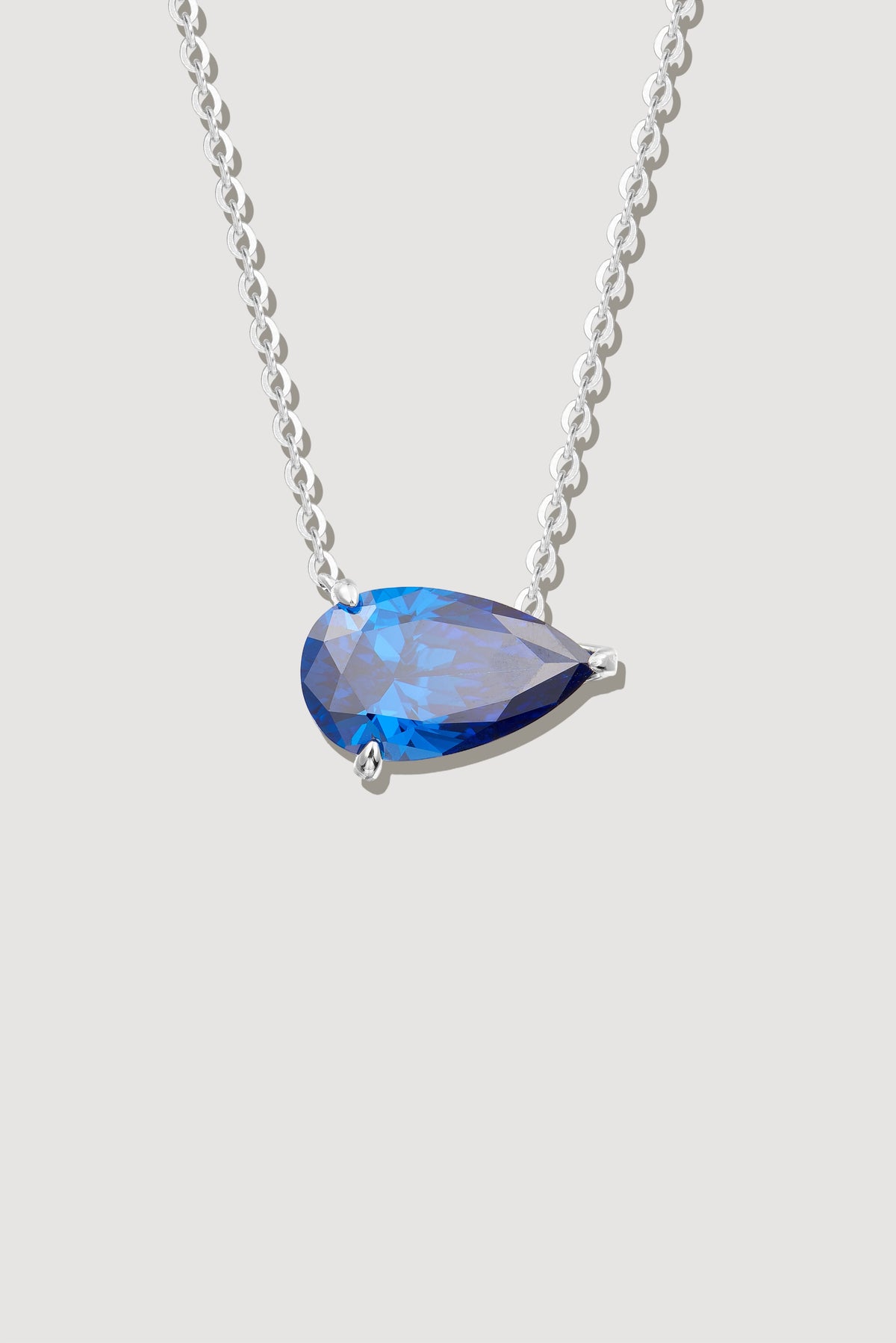 The Classic Side Pear Necklace