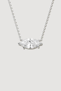 The Classic Side Marquise Necklace