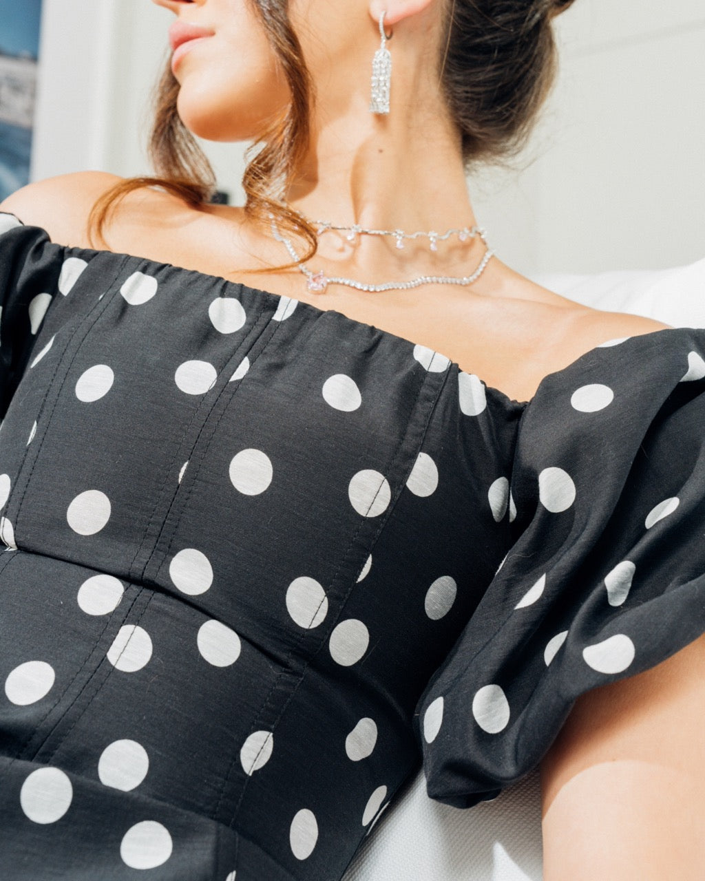 The Pink Teardrop Necklace