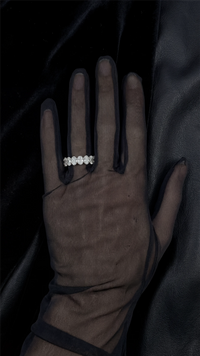 The Oval Cut Eternity Ring