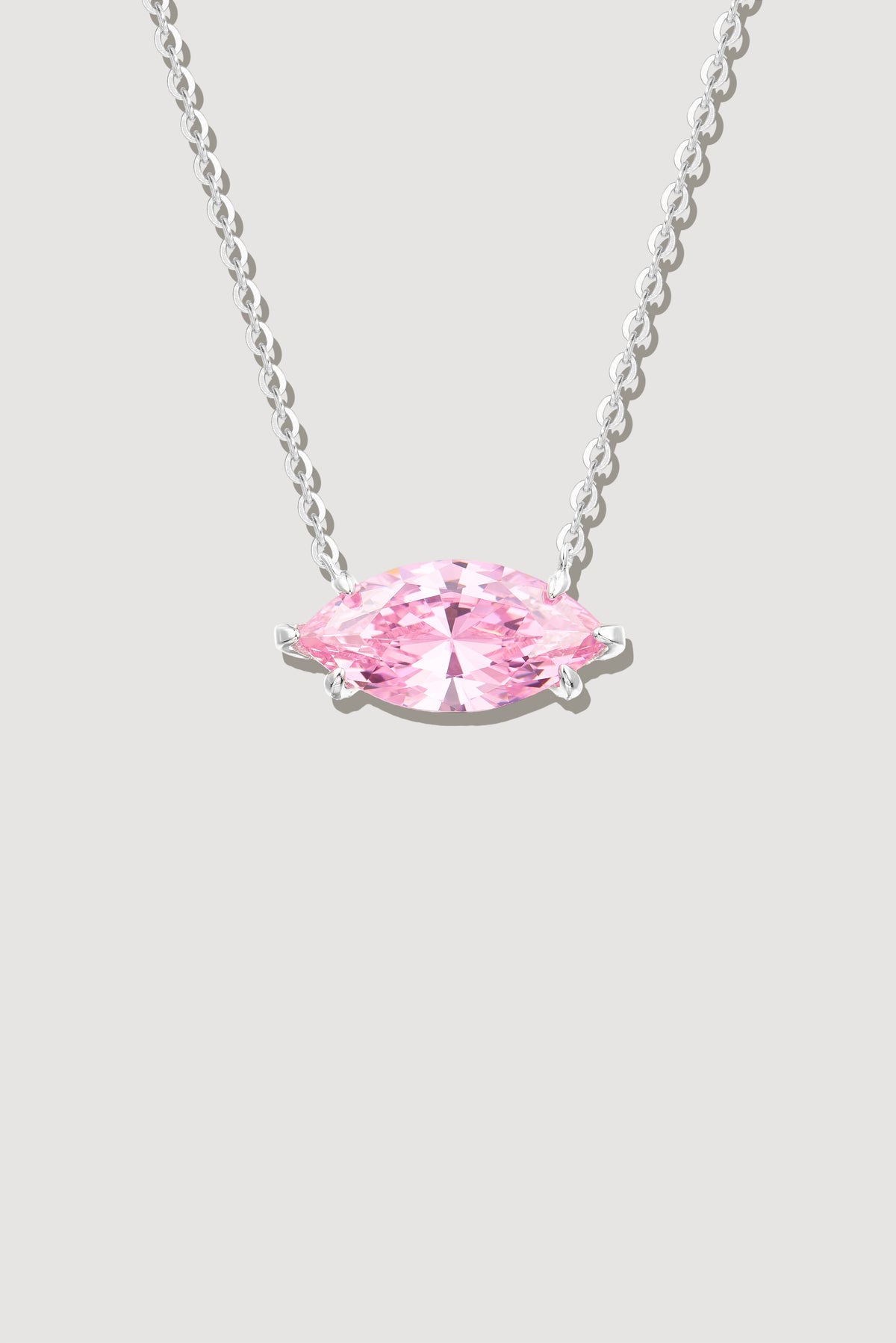 The Classic Side Marquise Necklace