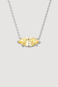 The Classic Side Marquise Necklace