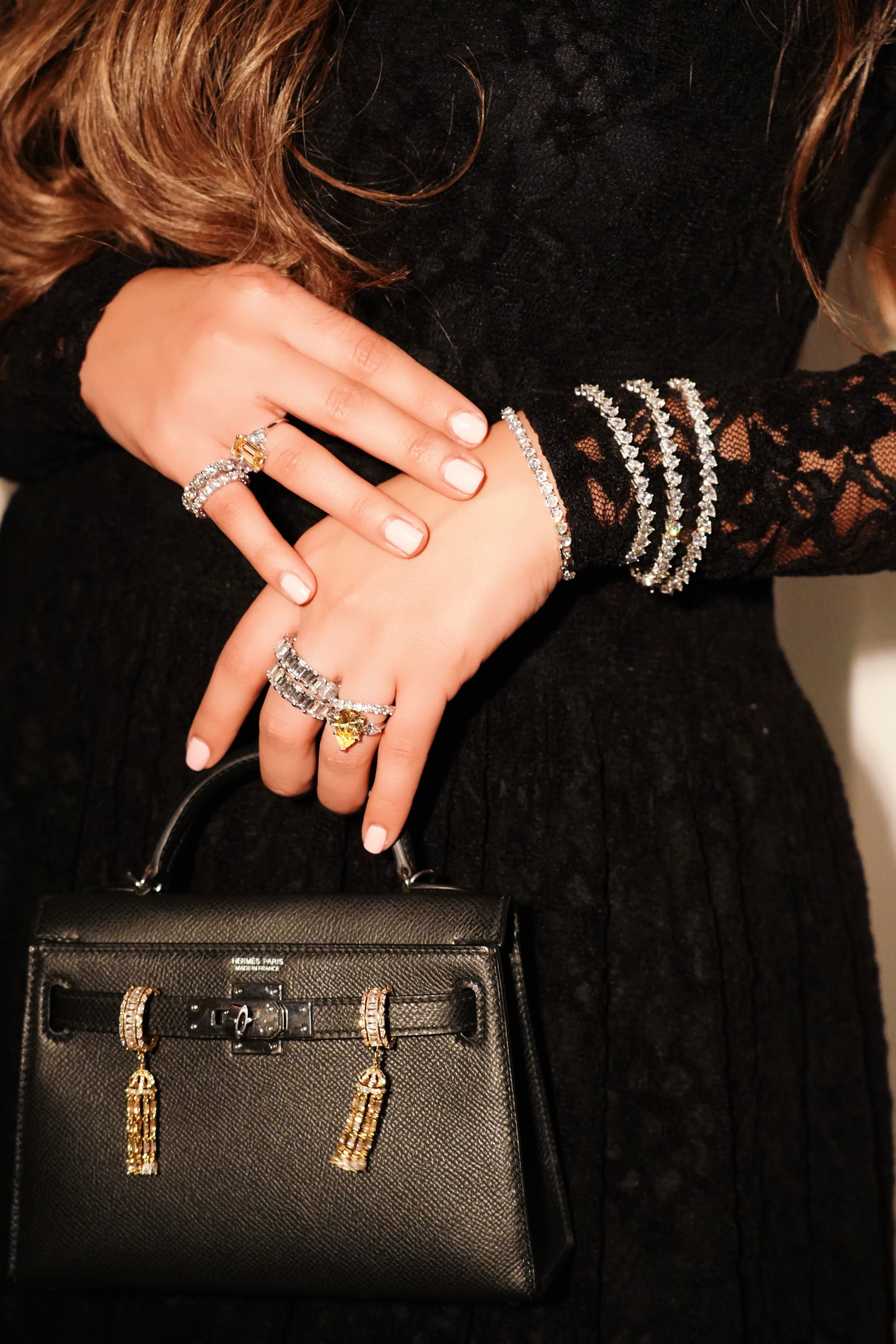 The Pear Tennis Bracelet