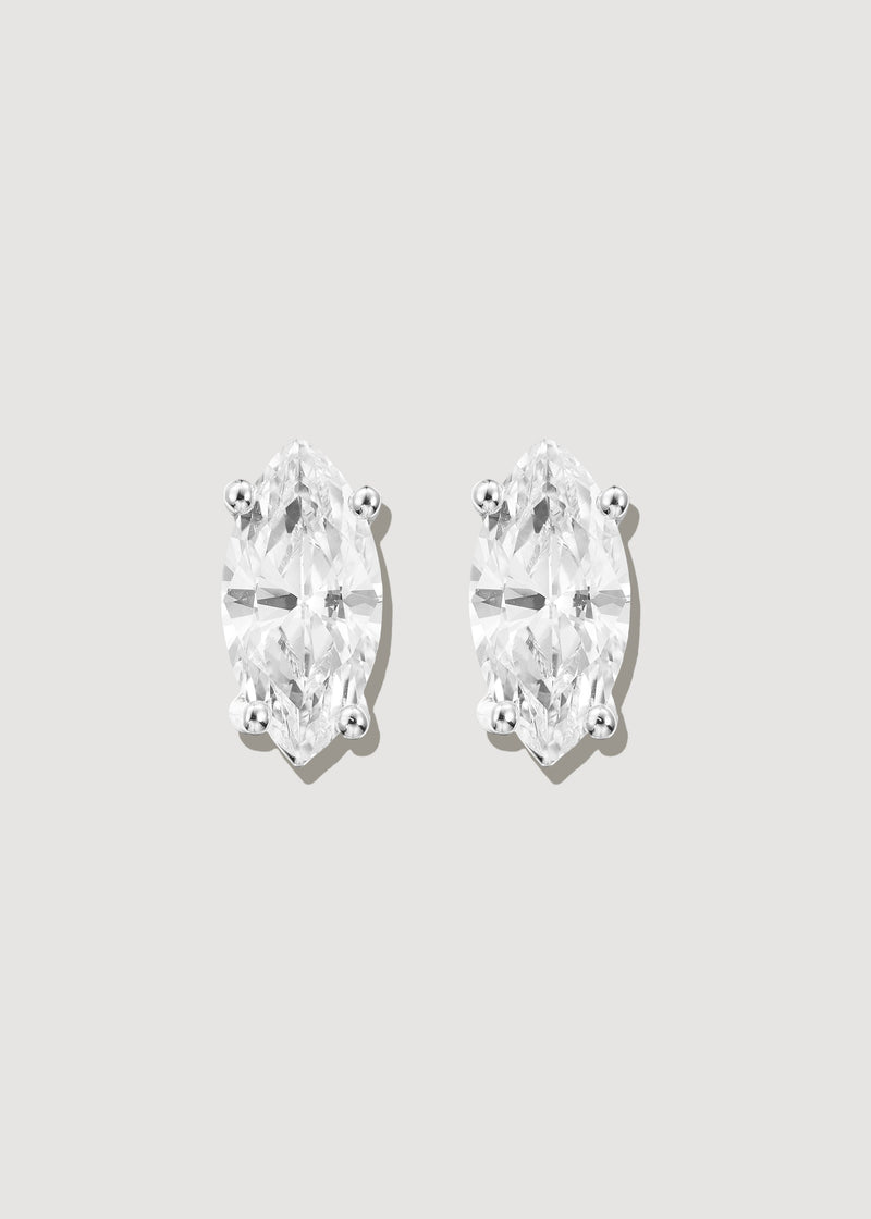 Ouz Marquise Shape Studs