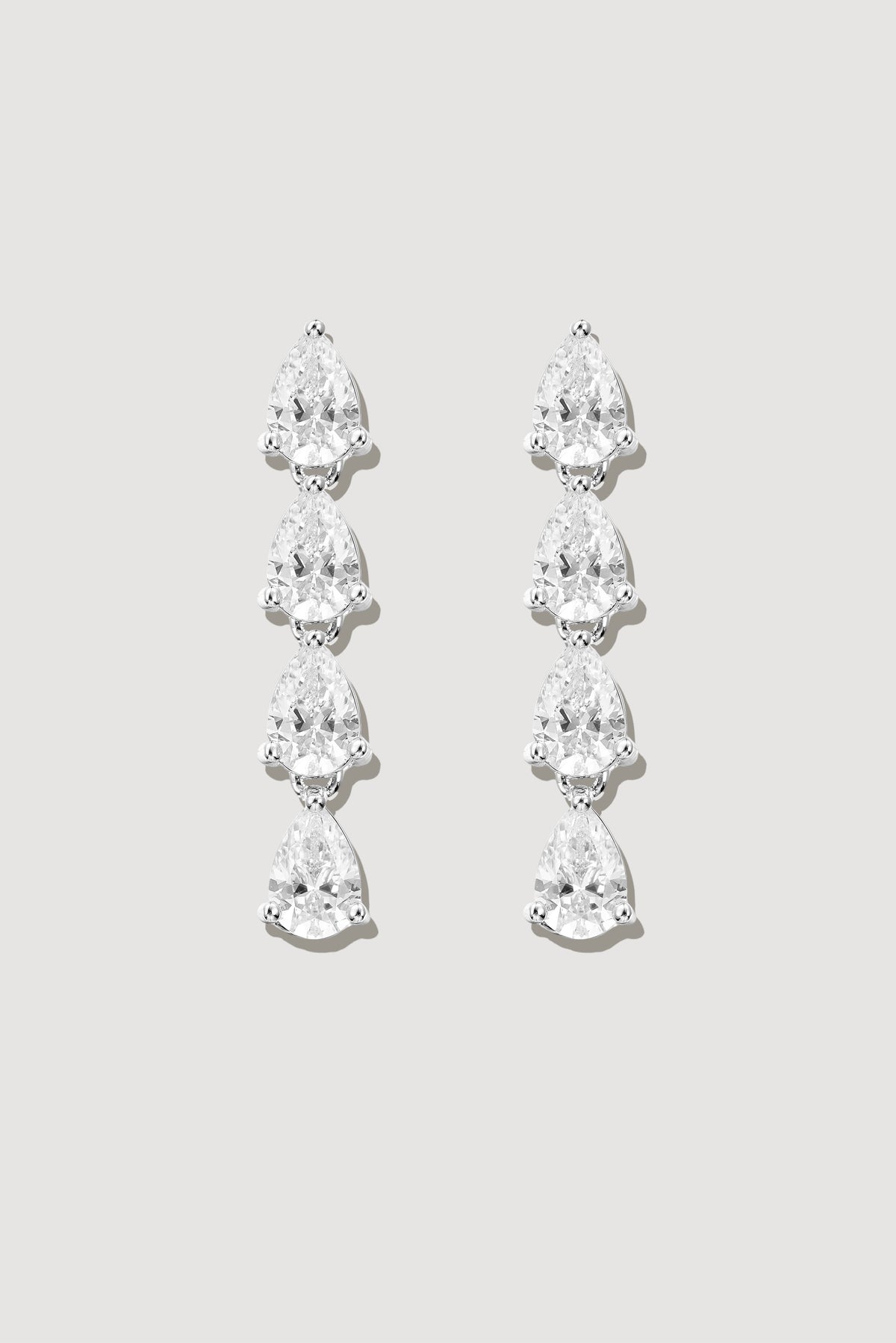 Dropping Pear Earrings