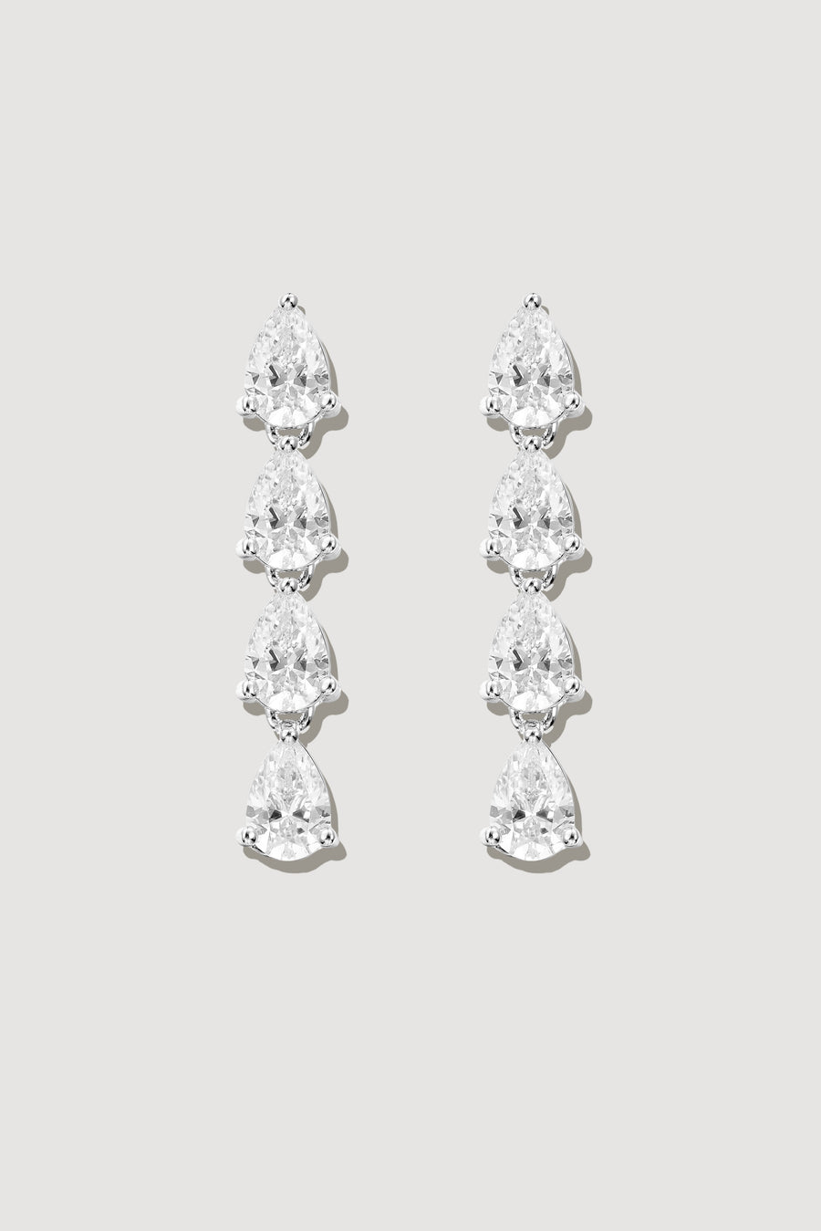 Dropping Pear Earrings