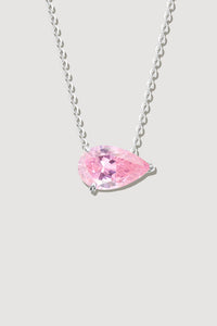 The Classic Side Pear Necklace