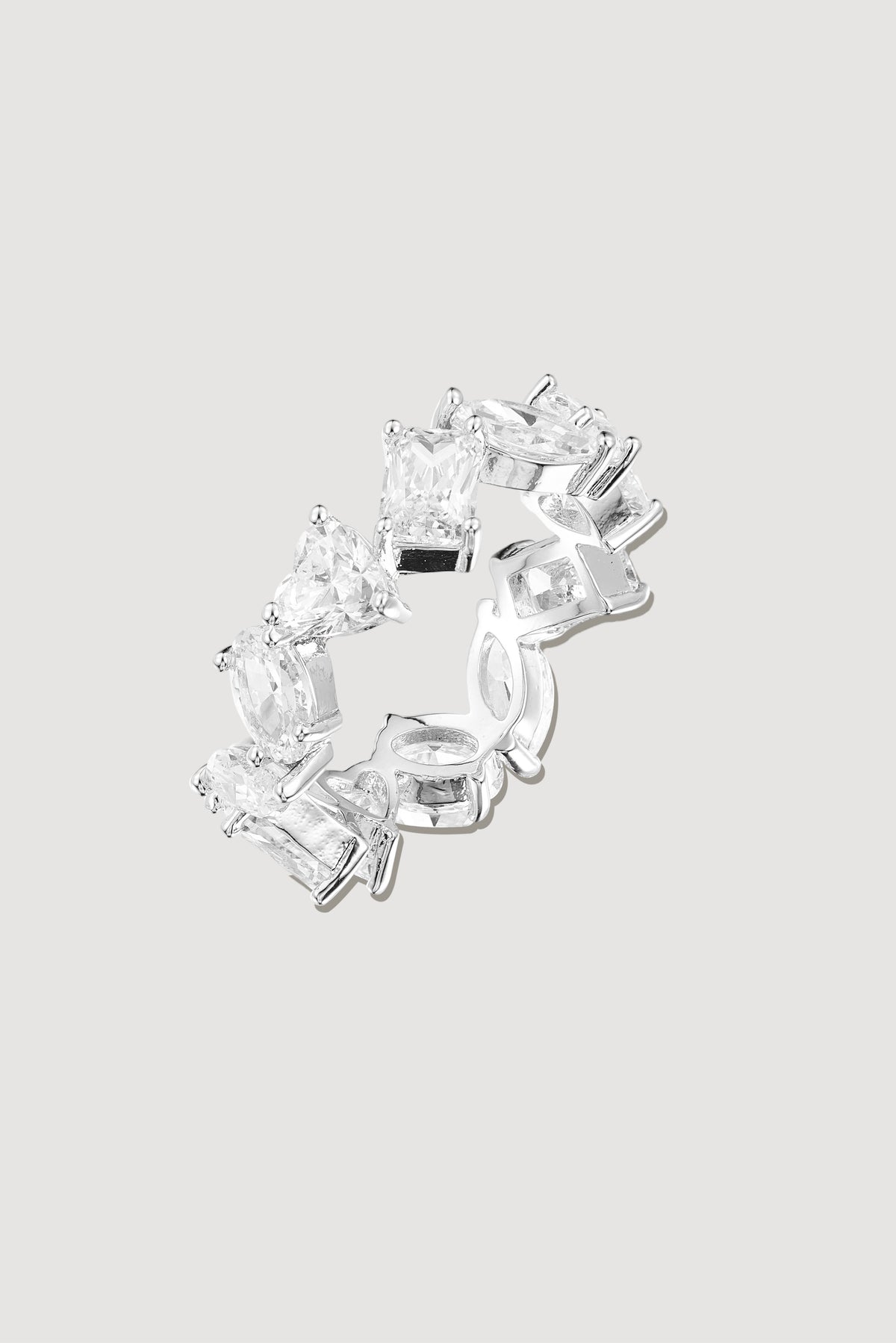 Mixed Cut Ring