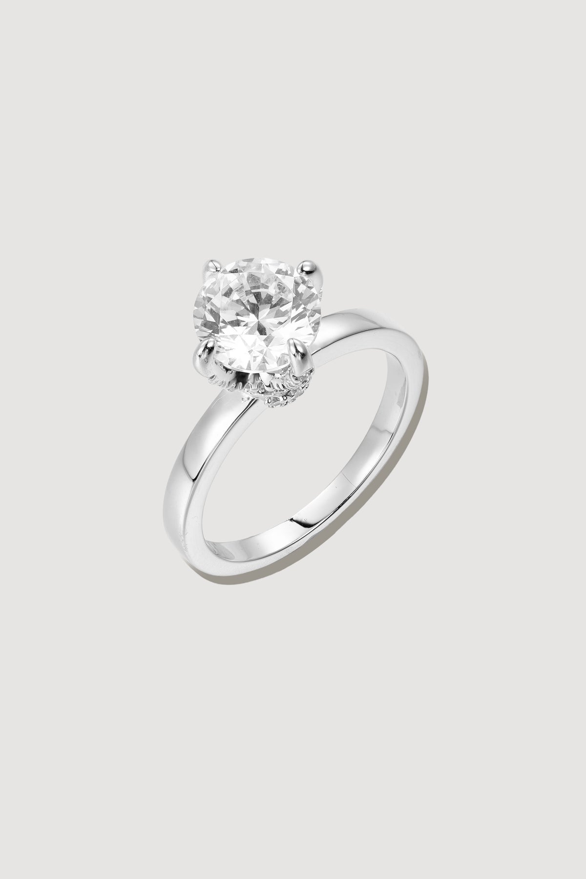 Classic Round Solitaire Ring