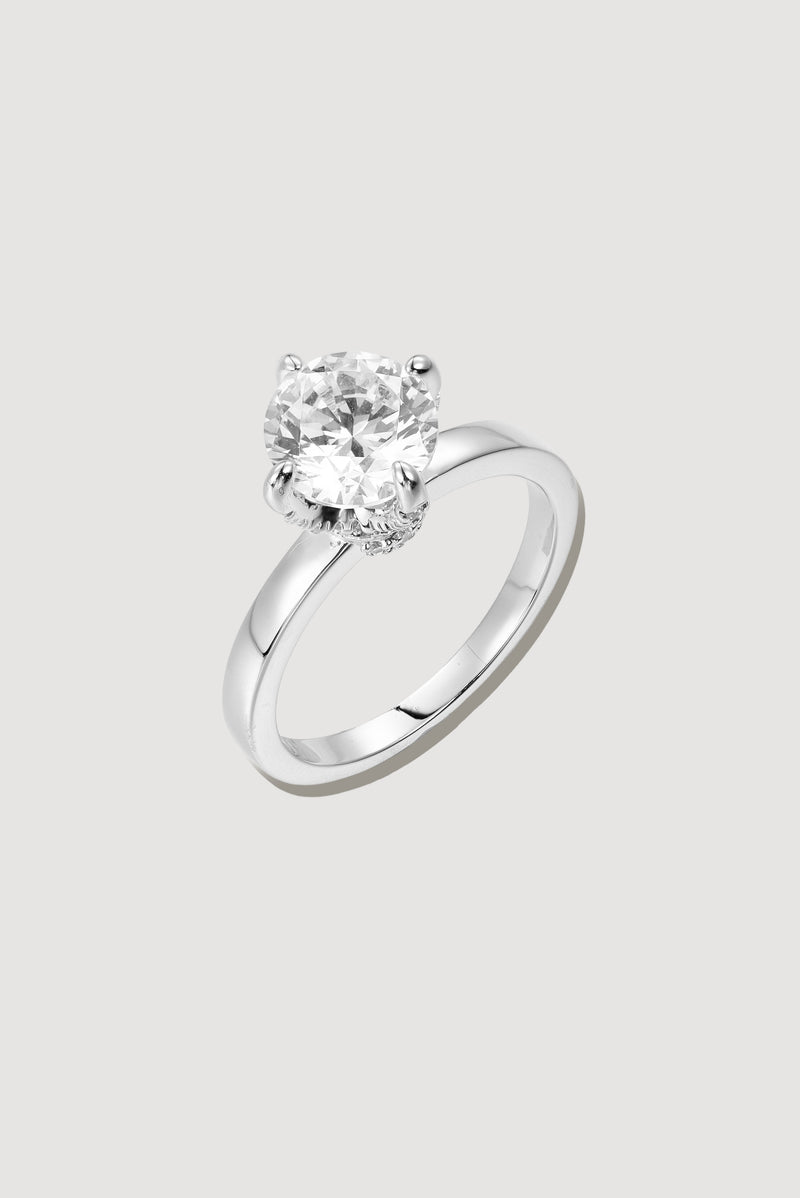 Classic Round Solitaire Ring