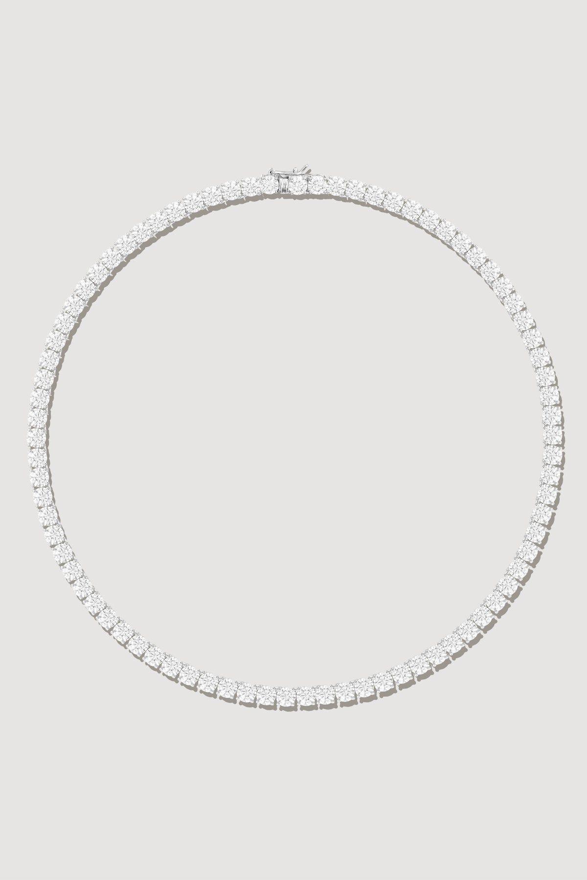Classic Round Tennis Necklace