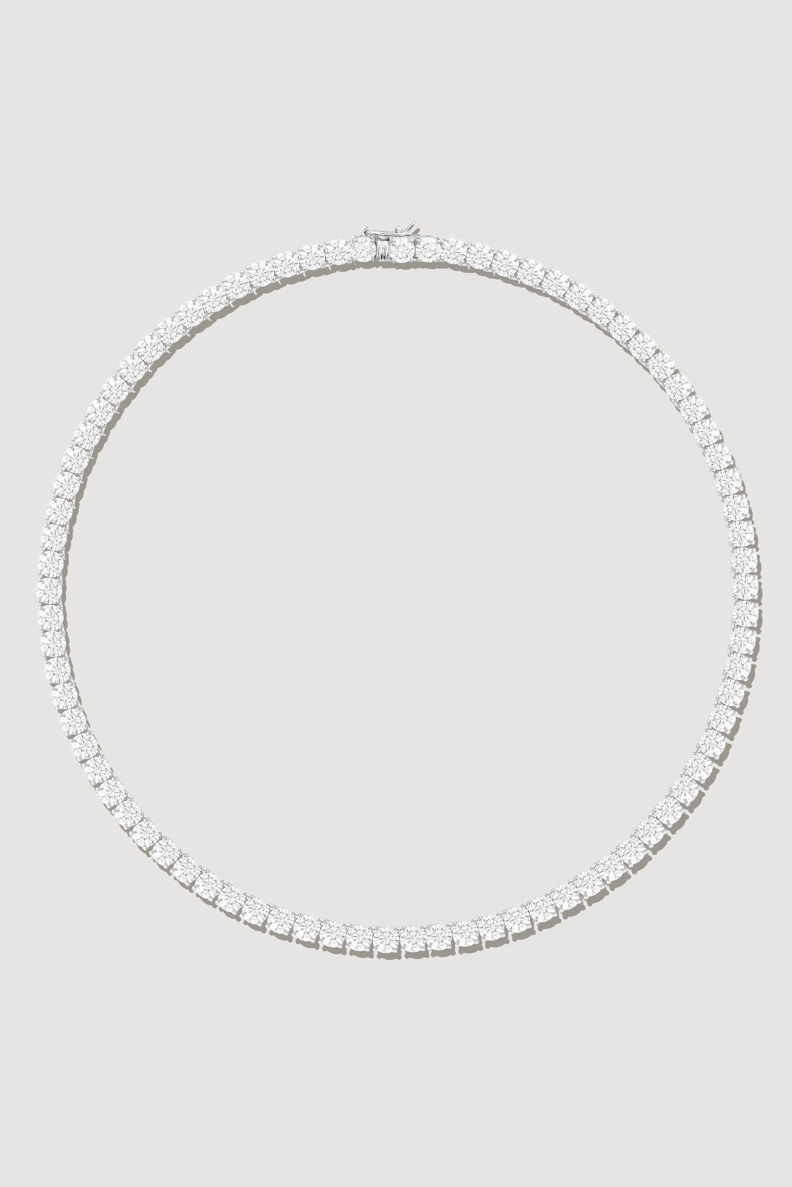 Classic Round Tennis Necklace