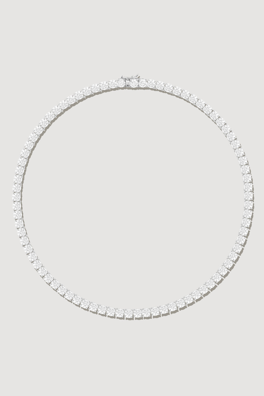 Classic Round Tennis Necklace