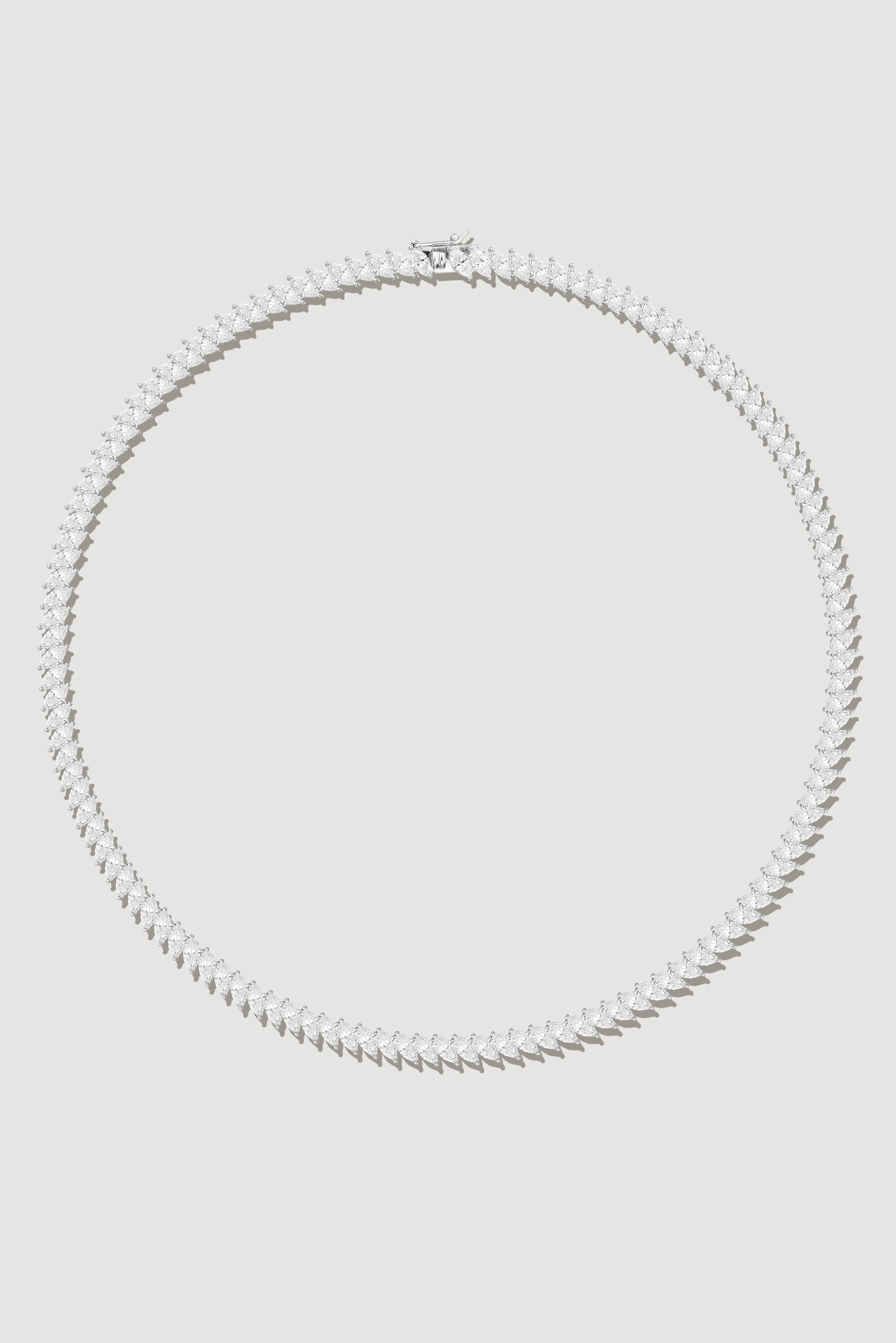 Marquise Tennis Necklace