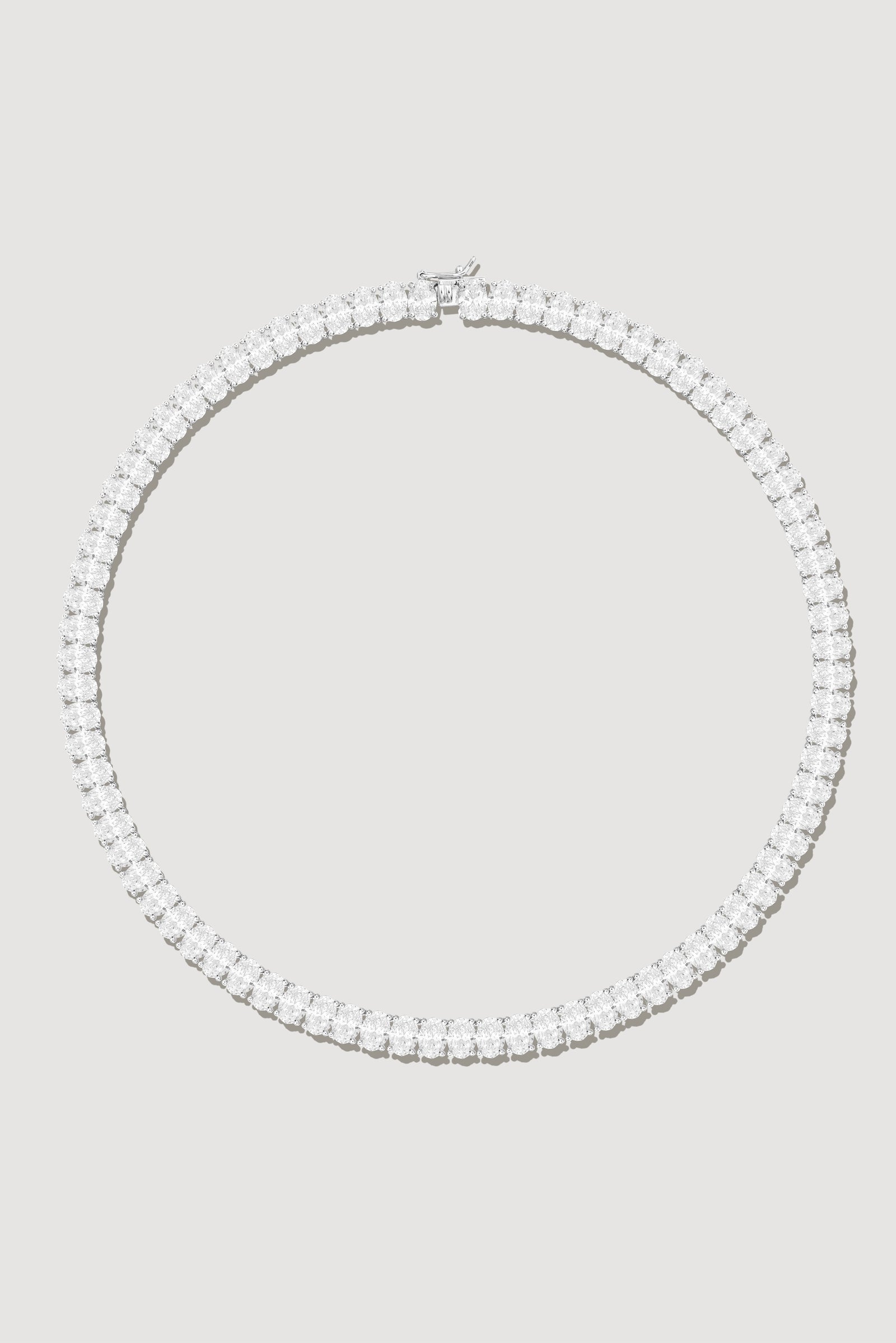 The Oval Tennis Necklace
