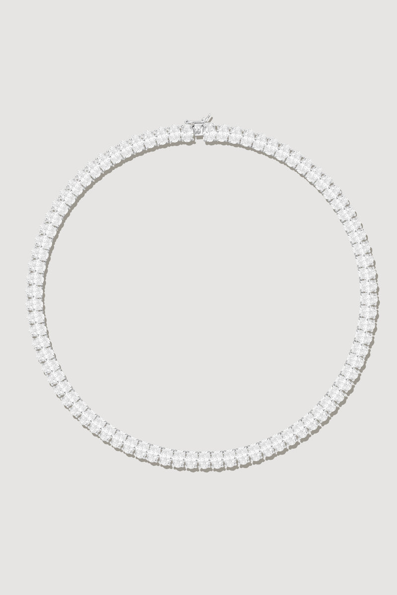 The Oval Tennis Necklace