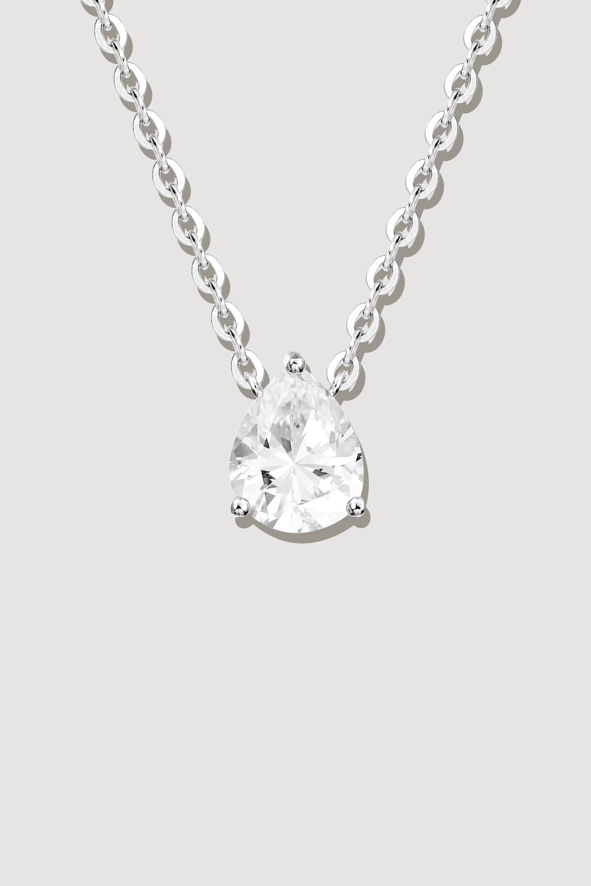 Classic Mini Pear Necklace