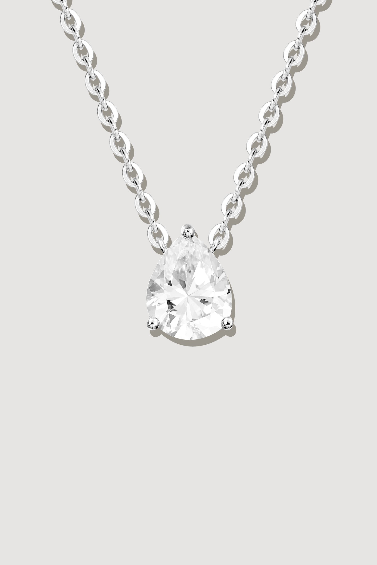 Classic Mini Pear Necklace