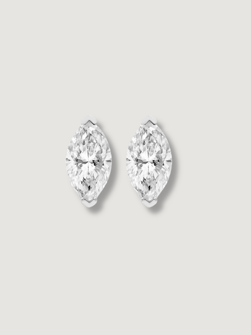 Ouz Marquise Shape Studs