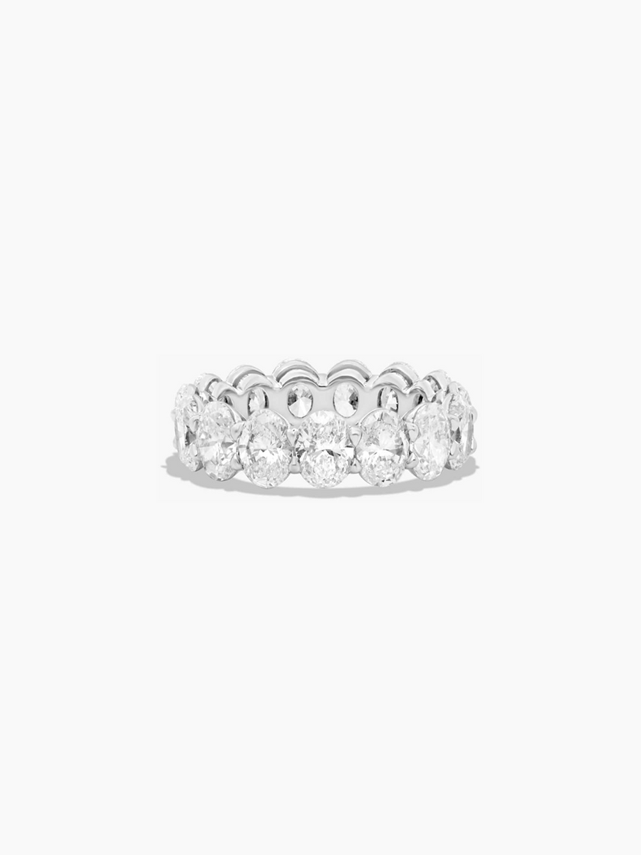 The Oval Cut Eternity Ring