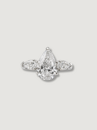 The 3 Pear Cut Ring
