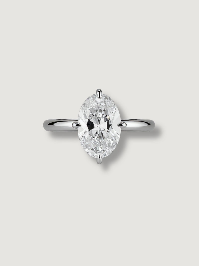 Oval Cut Solitaire