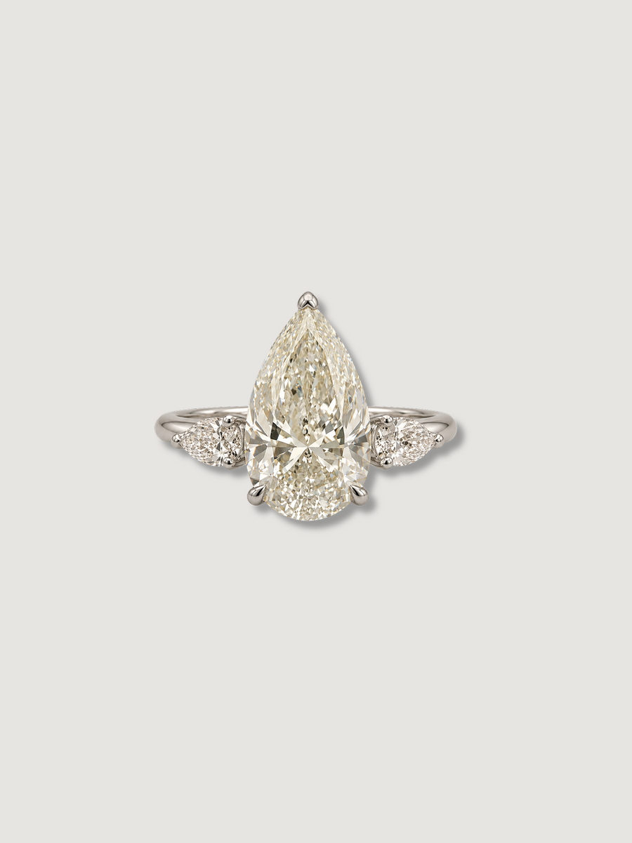 The Pear Cut Ring
