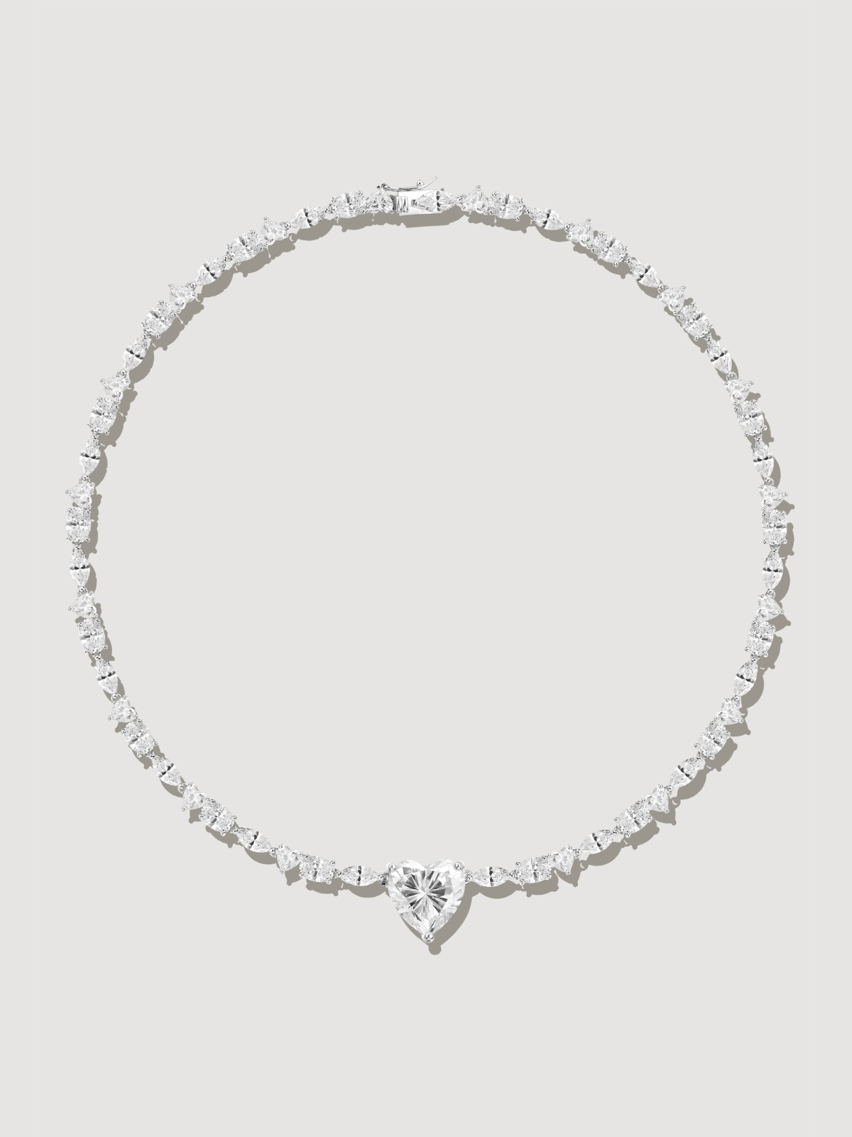 Heart Riviera Necklace