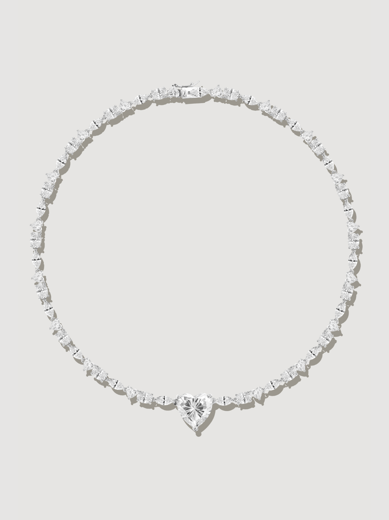 Heart Riviera Necklace