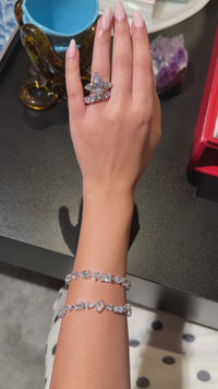 The Classic Pear Cut Ring