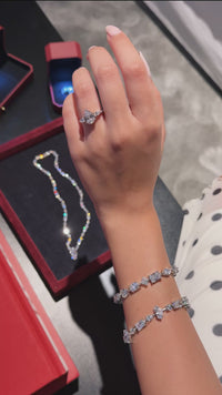 The Classic Mini Pear Ring